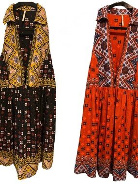 Free People Charlotte Empire Waist Sleeveless Tunic Top Sz XS Pockets bundle